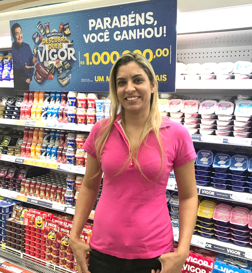 Cliente de Palhoça ganha R$ 1 milhão em promoção da Vigor
