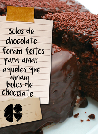 Receita: Bolo de Chocolate