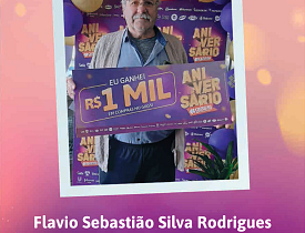 Ganhadores Aniversário Giassi - Giassi Araranguá Centro