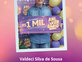 Ganhadores Aniversário Giassi - Giassi Araranguá Centro