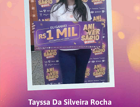 Ganhadores Aniversário Giassi - Giassi Araranguá Centro