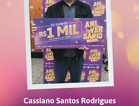 Ganhadores Aniversário Giassi - Giassi Araranguá Centro