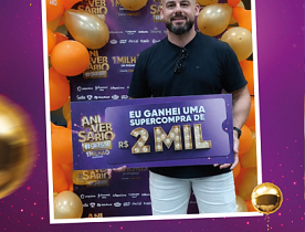 Ganhadores Aniversário Giassi - Giassi Araranguá Centro