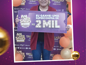 Ganhadores Aniversário Giassi - Giassi Araranguá Centro