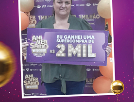 Ganhadores Aniversário Giassi - Giassi Araranguá Centro