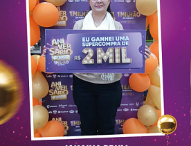Ganhadores Aniversário Giassi - Giassi Araranguá Centro