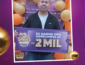 Ganhadores Aniversário Giassi - Giassi Araranguá Centro