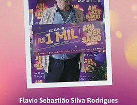Ganhadores Aniversário Giassi - Giassi Araranguá Cidade Alta