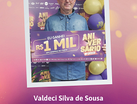 Ganhadores Aniversário Giassi - Giassi Araranguá Cidade Alta