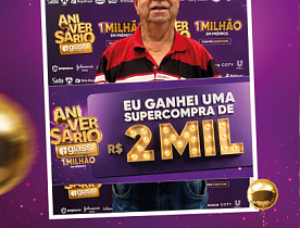 Ganhadores Aniversário Giassi - Giassi Araranguá Cidade Alta