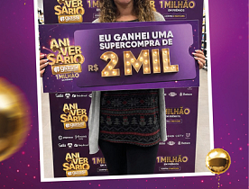 Ganhadores Aniversário Giassi - Giassi Araranguá Cidade Alta