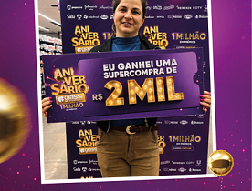 Ganhadores Aniversário Giassi - Giassi Araranguá Cidade Alta