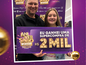 Ganhadores Aniversário Giassi - Giassi Araranguá Cidade Alta