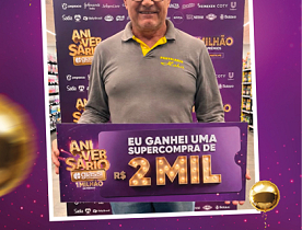 Ganhadores Aniversário Giassi - Giassi Araranguá Cidade Alta