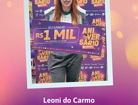 Ganhadores Aniversário Giassi - Giassi Blumenau