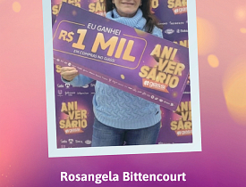 Ganhadores Aniversário Giassi - Giassi Blumenau
