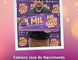 Ganhadores Aniversário Giassi - Giassi Blumenau