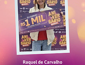 Ganhadores Aniversário Giassi - Giassi Blumenau