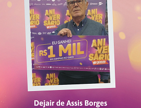 Ganhadores Aniversário Giassi - Giassi Blumenau
