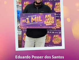 Ganhadores Aniversário Giassi - Giassi Blumenau