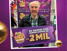 Ganhadores Aniversário Giassi - Giassi Blumenau