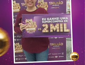 Ganhadores Aniversário Giassi - Giassi Blumenau