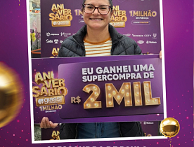 Ganhadores Aniversário Giassi - Giassi Blumenau