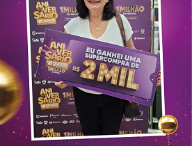 Ganhadores Aniversário Giassi - Giassi Blumenau