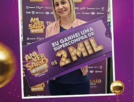 Ganhadores Aniversário Giassi - Giassi Blumenau