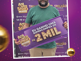 Ganhadores Aniversário Giassi - Giassi Blumenau