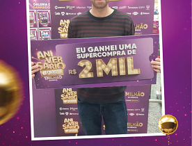 Ganhadores Aniversário Giassi - Giassi Blumenau