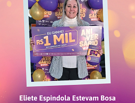Ganhadores Aniversário Giassi - Giassi Criciúma Av. Centenário