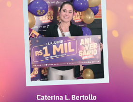 Ganhadores Aniversário Giassi - Giassi Criciúma Av. Centenário