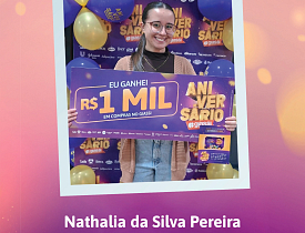 Ganhadores Aniversário Giassi - Giassi Criciúma Av. Centenário