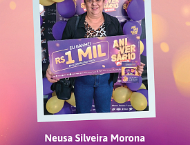 Ganhadores Aniversário Giassi - Giassi Criciúma Av. Centenário