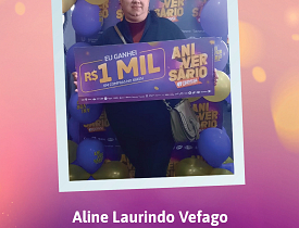 Ganhadores Aniversário Giassi - Giassi Criciúma Av. Centenário