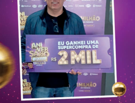 Ganhadores Aniversário Giassi - Giassi Criciúma Av. Centenário