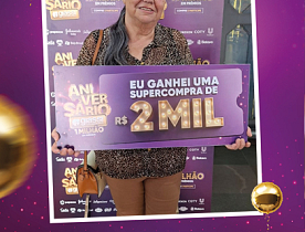 Ganhadores Aniversário Giassi - Giassi Criciúma Centro