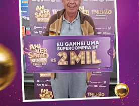Ganhadores Aniversário Giassi - Giassi Criciúma Centro