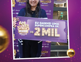 Ganhadores Aniversário Giassi - Giassi Criciúma Centro