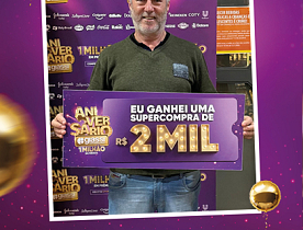 Ganhadores Aniversário Giassi - Giassi Criciúma Centro