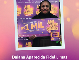 Ganhadores Aniversário Giassi - Giassi Criciúma Santa Bárbara