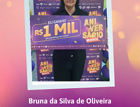 Ganhadores Aniversário Giassi - Giassi Criciúma Santa Bárbara