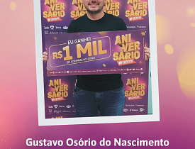 Ganhadores Aniversário Giassi - Giassi Criciúma Santa Bárbara