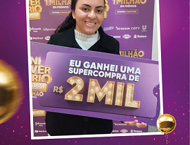 Ganhadores Aniversário Giassi - Giassi Criciúma Santa Bárbara