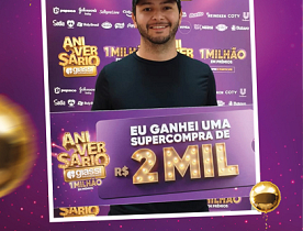 Ganhadores Aniversário Giassi - Giassi Criciúma Santa Bárbara