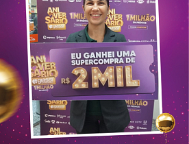 Ganhadores Aniversário Giassi - Giassi Criciúma Santa Bárbara