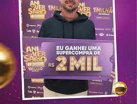 Ganhadores Aniversário Giassi - Giassi Criciúma Santa Bárbara