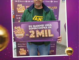 Ganhadores Aniversário Giassi - Giassi Criciúma Santa Bárbara