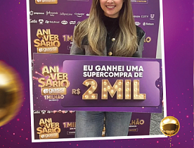 Ganhadores Aniversário Giassi - Giassi Criciúma Santa Bárbara